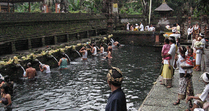 Baden in Japan und Asien