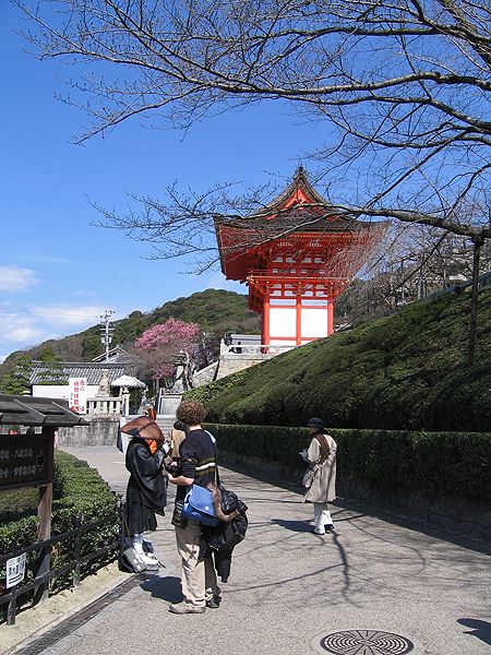 Kiyomizu Tempel in Kyoto, Japan