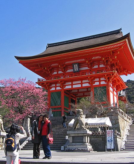 Kiyomizu Tempel in Kyoto, Japan