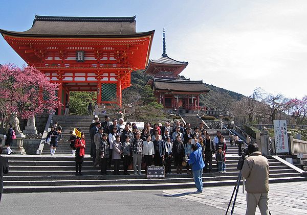 Kiyomizu Tempel in Kyoto, Japan