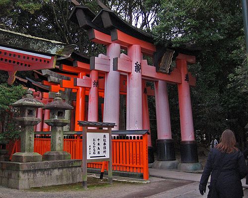 Fushimi-Inari Schrein in Kyoto, Japan