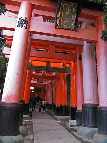 Fushimi-Inari Schrein in Kyoto, Japan