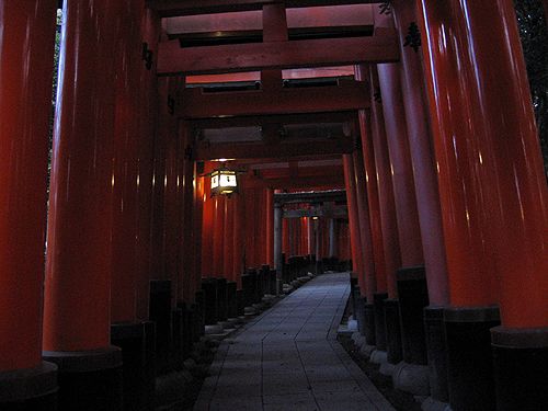 Fushimi-Inari Schrein in Kyoto, Japan