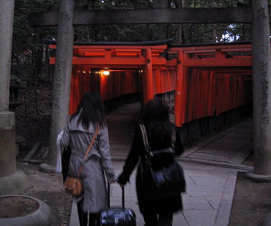 Fushimi-Inari Schrein in Kyoto, Japan