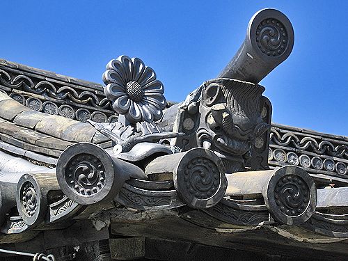 Otani Mausoleum in Kyoto, Japan