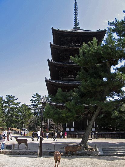 Kofuku-ji-Tempel in Nara, Japan