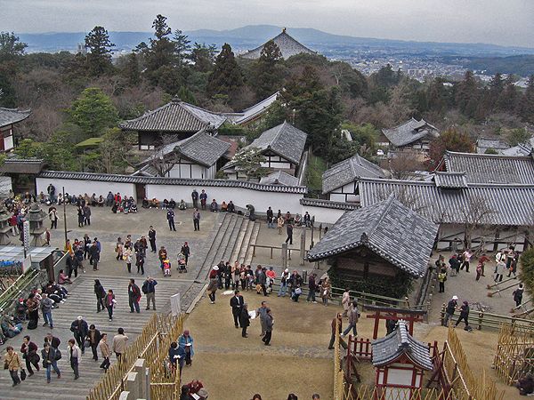 Ningatsu-do Tempel in Nara, Japan