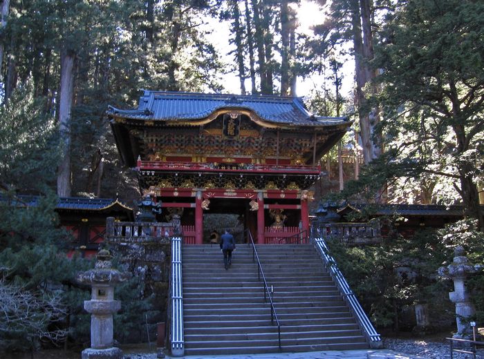 Taiyuin-byo-Schrein in Nikko, Japan