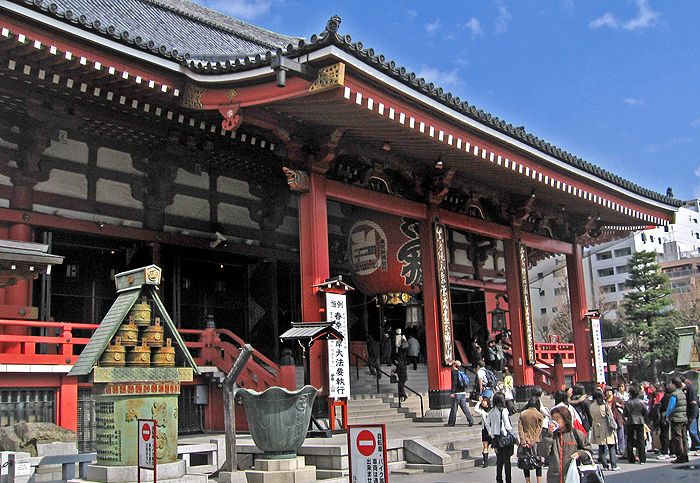 Senso-ji-Tempel in Asakusa, Tokyo