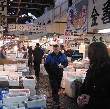 Fischmarkt in Tokyo, Japan