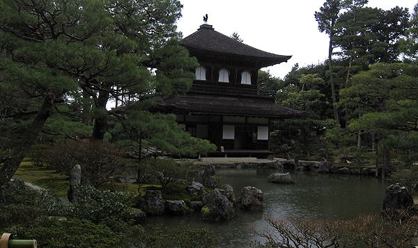 Ginkaku-Ji Tempel in Kyoto, Japan