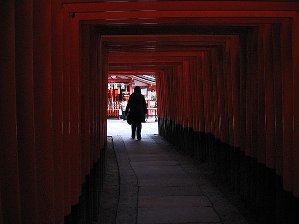 Fushimi-Inari Schrein in Kyoto, Japan