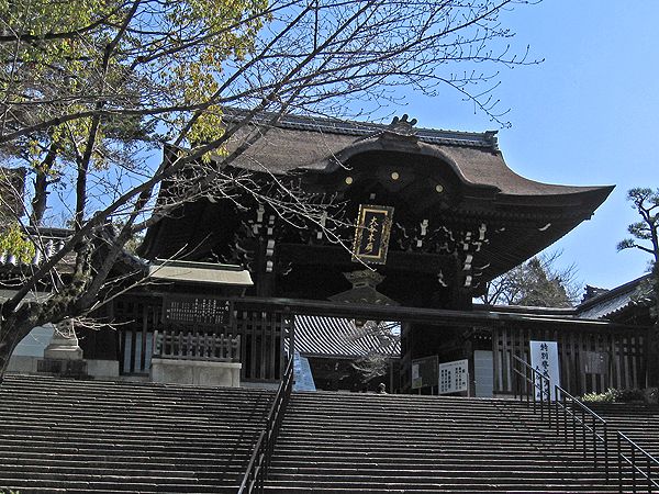 Otani Mausoleum in Kyoto, Japan