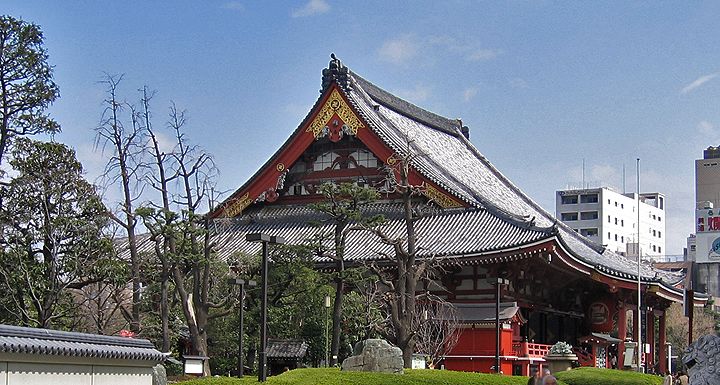 Senso-ji-Tempel in Asakusa, Tokyo