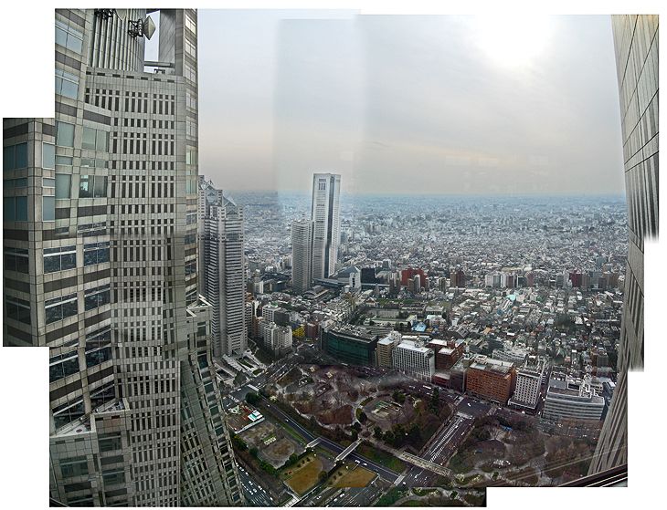 Kollage - Überblick über Tokyo